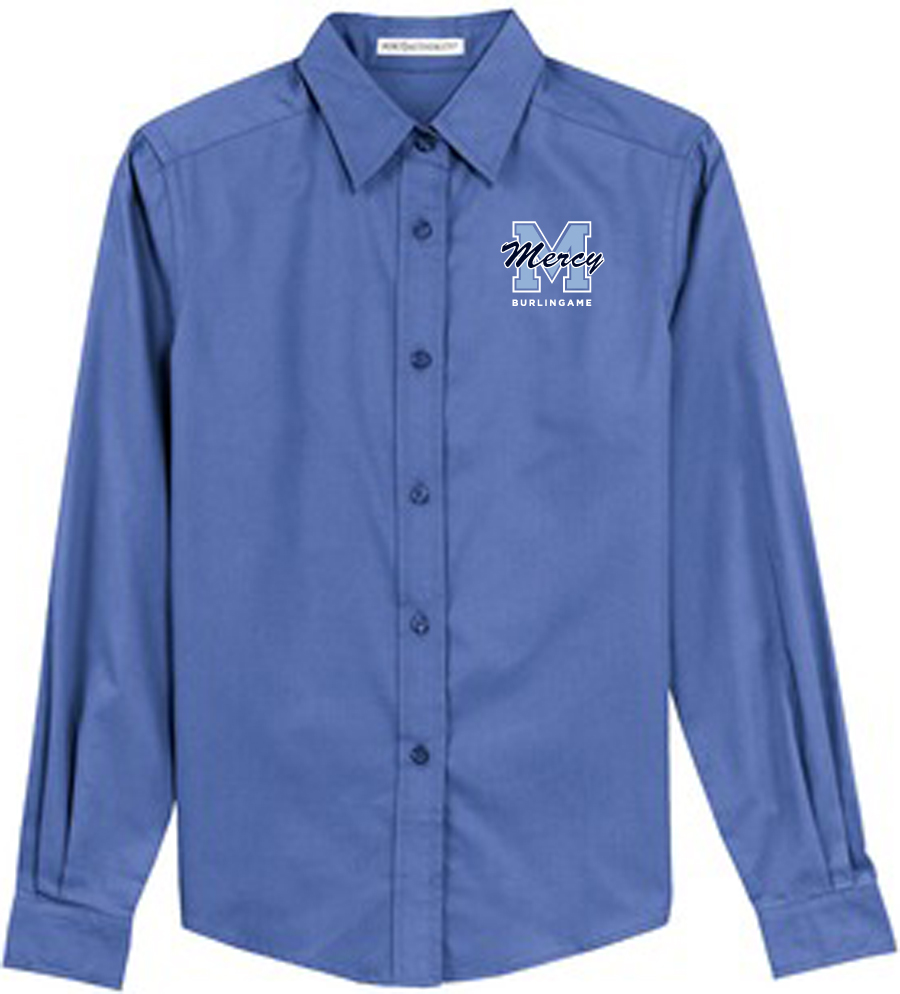 ultramarine blue shirt
